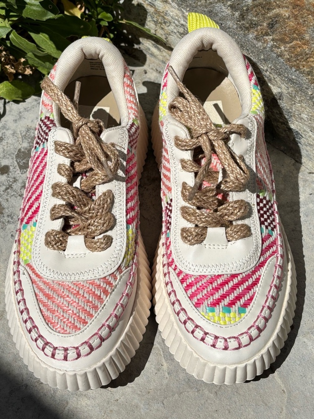 Dolce Vita Daran Ribbed Platform Sneakers